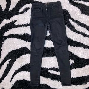 Levi’s 720 High Rise Super Skinny Black Jeans